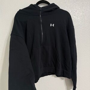 Under Armour Black Half-Zip Sweatshirt